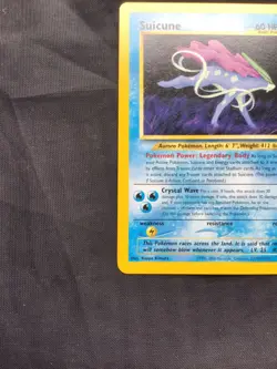 Pokemon Cards: Neo Revelation Rare: Suicune 27/64 - Image 5