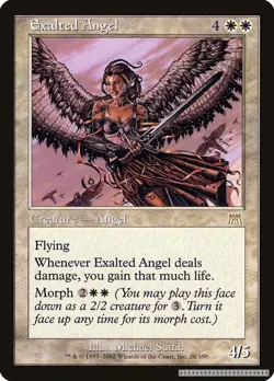 Exalted Angel [ONS - 28] - LP [Normal] TCG MTG - Image 1