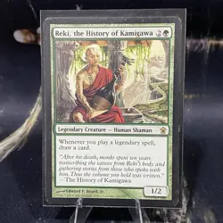 Magic the Gathering Reki, the History of Kamigawa 142/170 Saviors of Kamigawa MP - Image 3