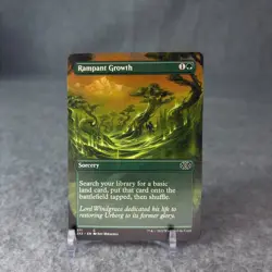 Rampant Growth (Borderless) Double Masters 2022 Regular #371 Sorcery Near Mint - Image 1