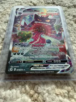 Gengar VMAX 271/264 Alternate Art Fusion Strike Pokemon - Image 2