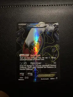 Darkrai EX 107/108 Dark Explorers Ultra Rare Full Art Excellent LP Pokemon Pokem - Image 3