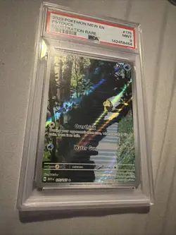 2023 Pokemon MEW EN Psyduck Illustration Rare #175 PSA 9 MINT - Image 1