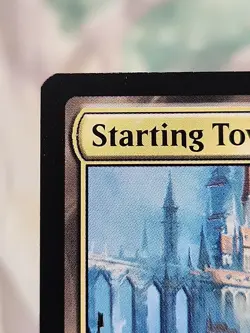Magic the Gathering Final Fantasy Starting Town Rare Land Card *A16 - Image 2