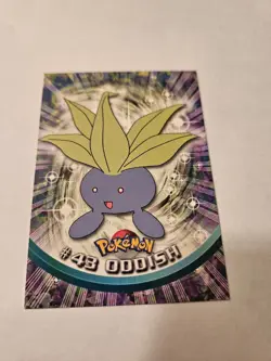 Oddish #43, Gloom #44, Vileplume #45 Topps Pokemon TCG 1999 LP Blue Label - Image 2
