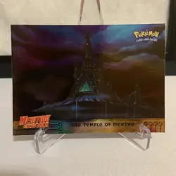 Pokemon Topps - The Temple of Mewtwo Foil - Series 2 - Mewtwo Strikes Back - Image 1