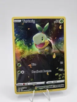 Turtwig - GG31/GG70 - Holo Rare NM, English Pokemon Crown Zenith Galarian Gal. - Image 2