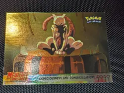 Topps Consciousness and Congratulations Pokemon Mewtwo Strikes Back #3- LP Holo - Image 1