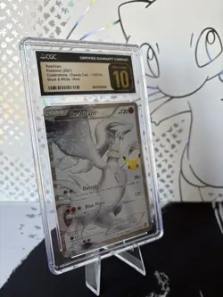✨✨ CGC 10 Pristine Reshiram 113/114 Pokemon Celebrations Classic . 2021 English - Image 3