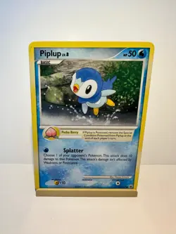 Piplup 72/100 Common Majestic Dawn Pokemon Moderately Played - Image 1