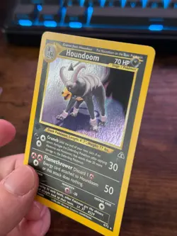 Pokemon TCG Houndoom Neo Revelation 4/75 1st Edition - Image 3