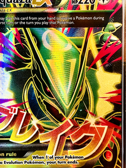 2015 POKEMON XY ROARING SKIES #105 FULL ART/M RAYQUAZA EX PSA 8 Near Mint-Mint - Image 4