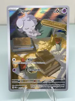Pokemon TCG Perfect Order Espurr 95/88 Full Art Illustration Rare English - Image 1