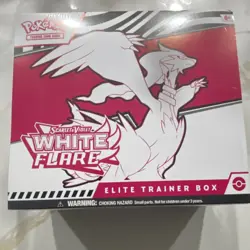 Pokemon Scarlet & Violet White Flare Elite Trainer Box Reshiram 2025 - Image 1