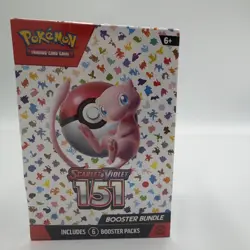 Pokemon Scarlet & Violet 151 Booster Bundle Box Sealed Special Edition 6 Packs - Image 1