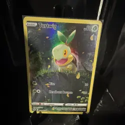 Pokemon Turtwig GG31/GG70 Crown Zenith Galarian Gallery Ultra Rare Holo 80 HP - Image 1