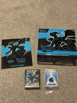 Pokemon Center Black Bolt Elite Trainer Box ETB EMPTY with sleeves - Image 2