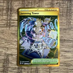 2025 Pokemon Destined Rivals Jamming Tower Hyper Rare #243/182 - MINT - Image 1