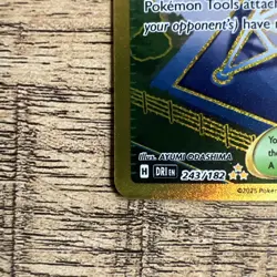 2025 Pokemon Destined Rivals Jamming Tower Hyper Rare #243/182 - MINT - Image 5