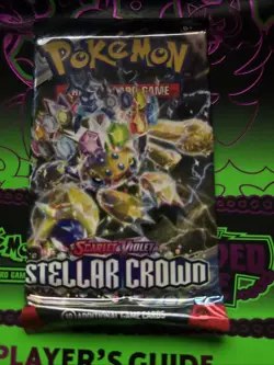⚡ Pokemon Stellar Crown Booster Pack Random Cover Art-C My eBay Store 4 More - Image 1