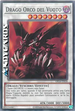 DRAGO ORCO DEL VUOTO • (Void Ogre Dragon) • Comune • OP14 IT018 • Unl • Yugioh! - Image 1