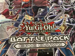 Konami YUGIOH EPIC DAWN Battle Pack rubber backed Game Mat Yu-Gi-Oh! 9x24" CCG - Image 2