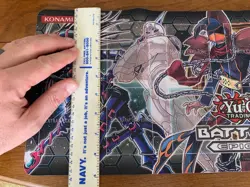 Konami YUGIOH EPIC DAWN Battle Pack rubber backed Game Mat Yu-Gi-Oh! 9x24" CCG - Image 3