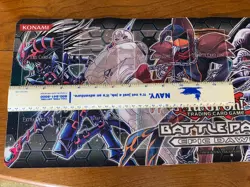 Konami YUGIOH EPIC DAWN Battle Pack rubber backed Game Mat Yu-Gi-Oh! 9x24" CCG - Image 4
