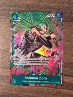 OP15 Treasure Rare Roronoa Zoro OP13-037 English NM Foil - Image 1