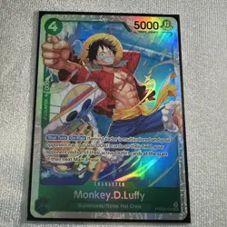 Monkey.D.Luffy PRB02-005 - One Piece TCG - SR Foil Near-Mint English - Image 1