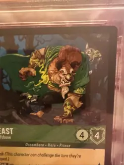 BEAST WOLFSBANE DISNEY LORCANA LEGENDARY 70/204 PSA 10 🦁🐺EN-1 Character - Image 4