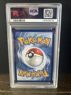 2023 Pokemon TCG Fidough S&V Holo Illustration Card 213/198 PSA 8 - Image 2