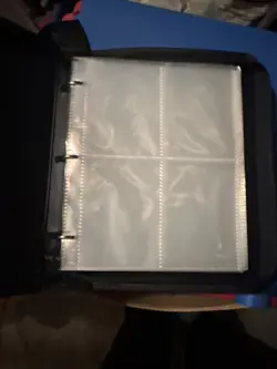 Pokemon Card Binder Charizard Holds 440 Standard Cards 55 Removable Sleeves Zip - Image 2