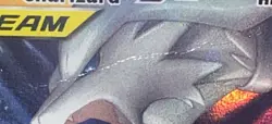 Reshiram & Charizard GX TAG TEAM Full Art Unbroken Bonds Pokemon Card Creased - Image 2