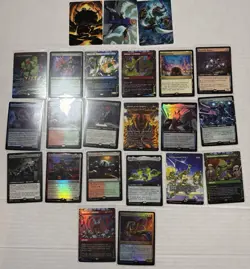 MTG TMNT Card Lot 20 Cards Mythics/Rares And 3 Art Cards. Mixed Foils And Rares - Image 1