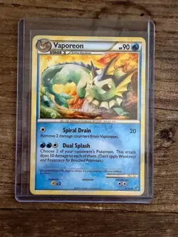 Pokemon Vaporeon Card Lot – Vintage & Rare (WOTC + EX + Modern) – 6 Cards - Image 3