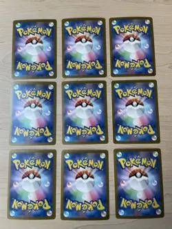 9 Card Set [RR] Eeveelution (Eevee Evolution) SV8a Terastal Festival Pokemon JP - Image 2