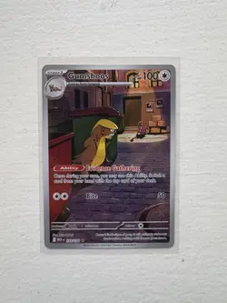 Gumshoos 153/132 Me01: Mega Evolution Holo Pokemon TCG Illustration Rare Card - Image 1