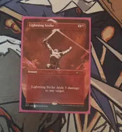 MTG Lightning Strike Secret Lair SLD 724 - NM Non Foil - Image 1