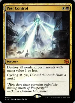 Pest Control Outlaws of Thunder Junction: The Big Score 22 NM MTG Magic the Gath - Image 1