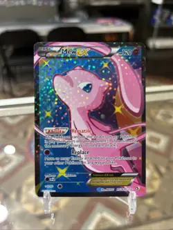 Pokemon Mew EX TCG Full Art Holo Card RC24/RC25 Legendary Treasures Ultra Rare - Image 2