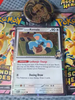 Pokemon Trading Card Game MEGA EVOLUTION: ASCENDED HEROES COLLECTION PK-KOMALA - Image 2