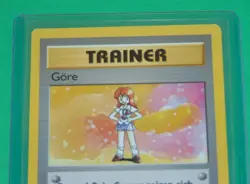 Pokemon TCG Lass Gore Base Set 75/102 German Card First Edition - Image 2