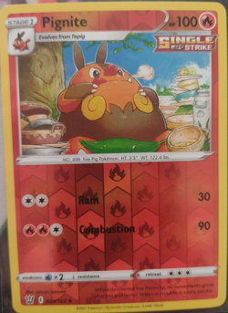 Pignite 24/163 Reverse Holo Pokemon Battle Styles - Image 1