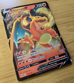 Pokemon TCG Charizard V 018/159 Crown Zenith Ultra Rare Holo NM - Image 2