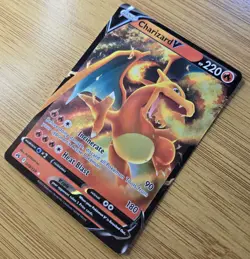 Pokemon TCG Charizard V 018/159 Crown Zenith Ultra Rare Holo NM - Image 3