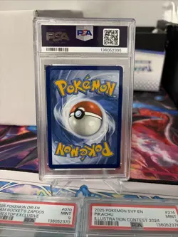 2025 POKEMON MEG SPECIAL ILLUSTRATION RARE #183 ACEROLA'S MISCHIEF PSA 9 - Image 2