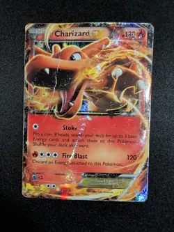 Pokemon Charizard EX 11/106 Flashfire Holo- HP - Image 1