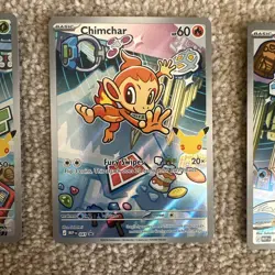 Pokemon TCG First Partner Illustration Collection Series 1 Gen 4 Sinnoh Starters - Image 3