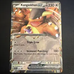 Pokemon Kangaskhan ex (55/296) Scarlet & Violet Black Star Promos NM HOLO - Image 1